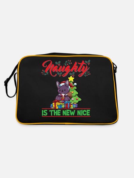 Coquin est le nouveau Noël de Noël Nice - Sac Retro - noir/or - Dos