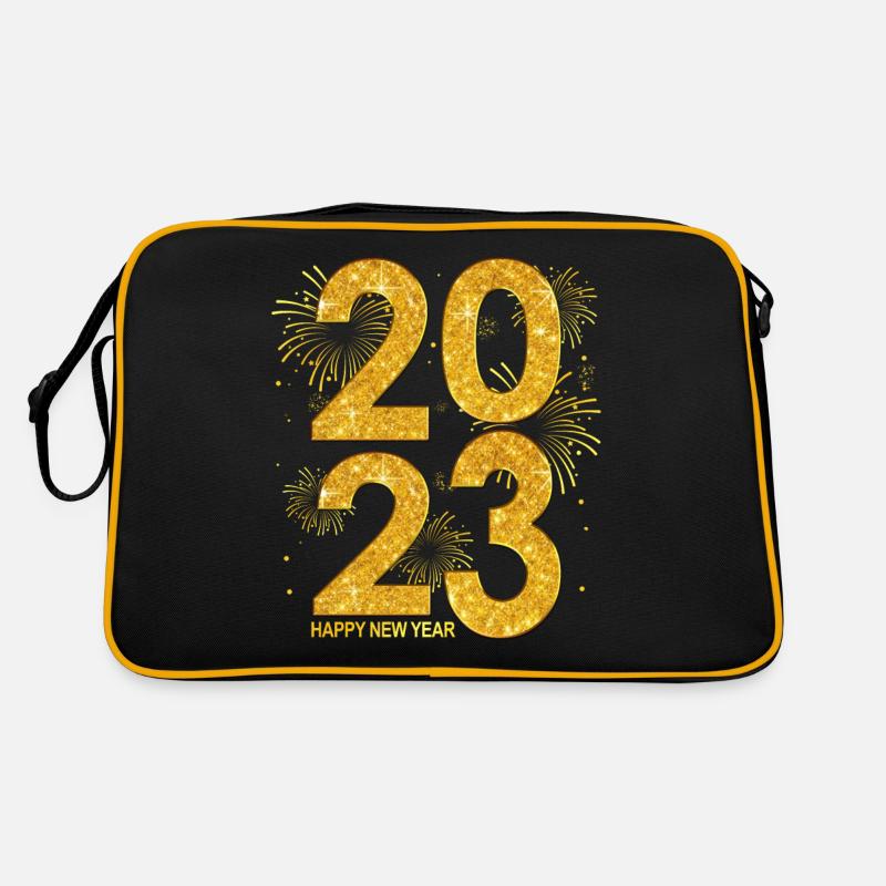 Goodbye 2022 Hello 2023 - New Year 2023 Retro Bag