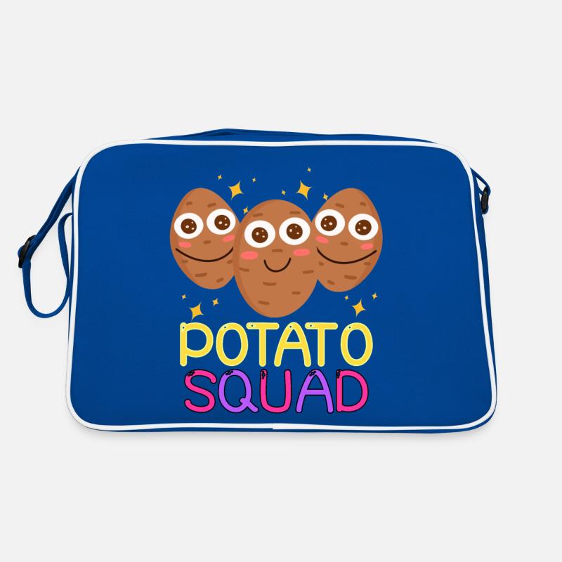 Potato Squad Cool Vegetarian Potatoes Team Retro Bag