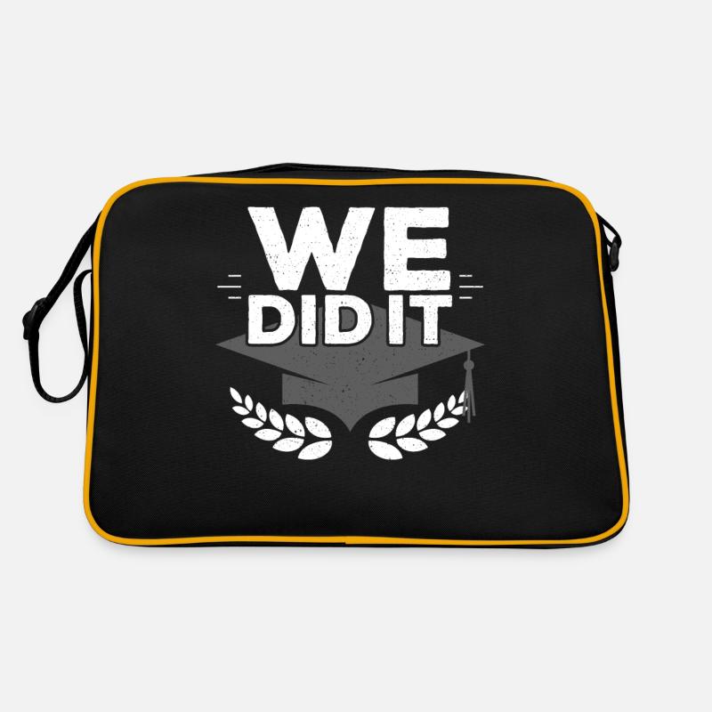 We Did It Graduation Retro Bag