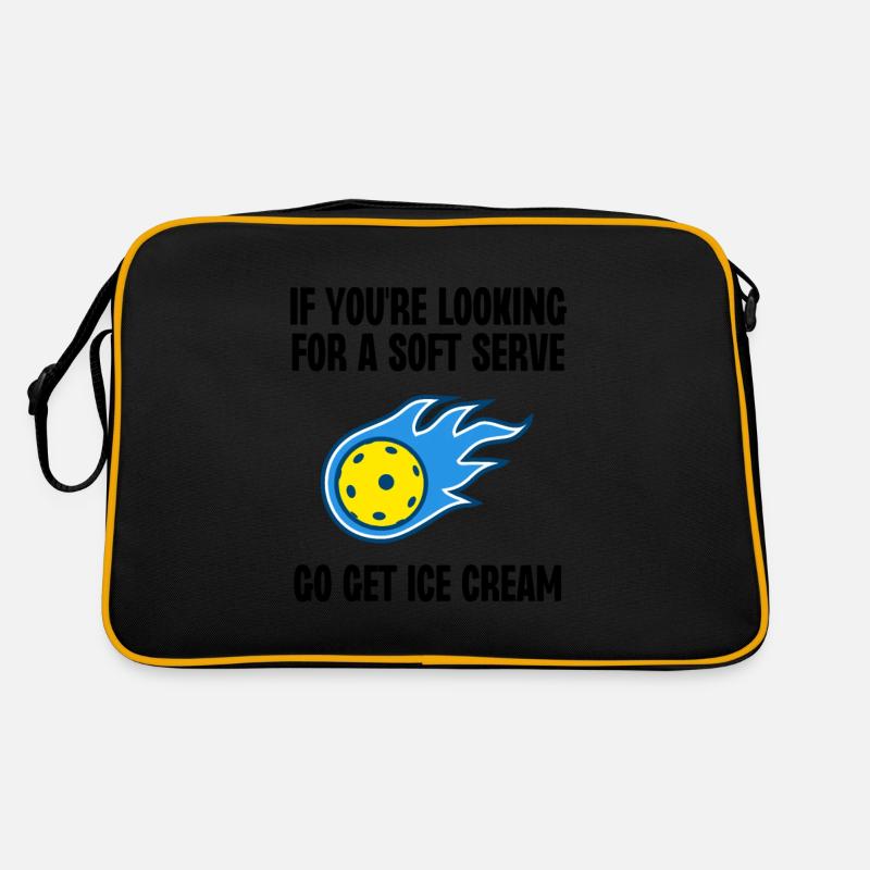 Wenn Sie nach einem weichen Aufschlag suchen, holen Sie sich Ice Crea Retro Tasche
