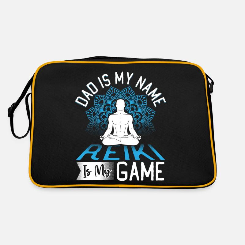Conception de praticien de Reiki pour un guérisseur énergétique Sac Retro