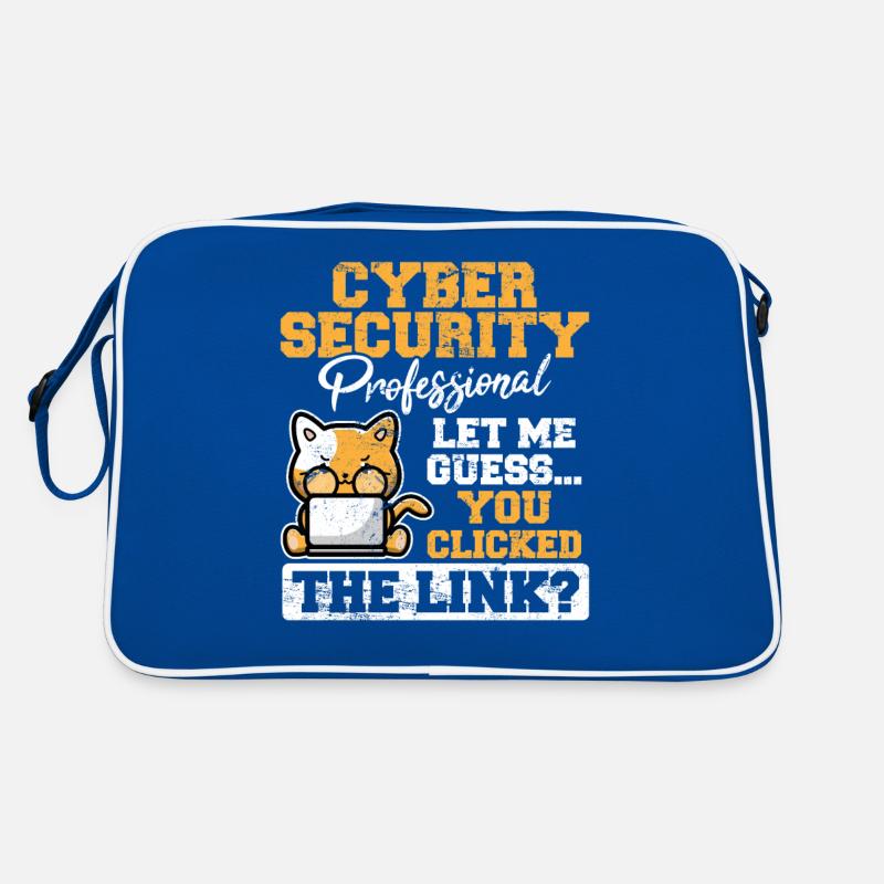 Computer Security Cyber Security Information Techn Retro Tasche