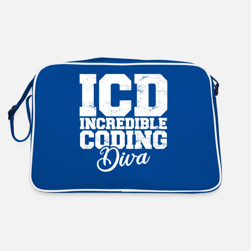 Codeur médical drôle Facturation Incroyable diva du codage Sac Retro