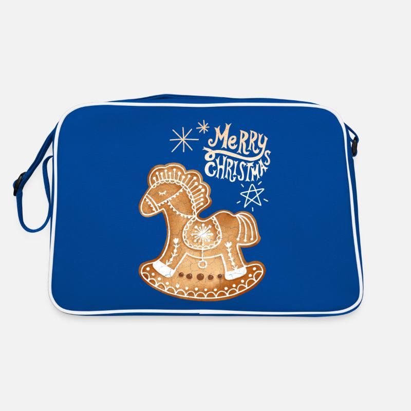 Gingerbread Cheval gingerbread-cheval Noël Sac Retro