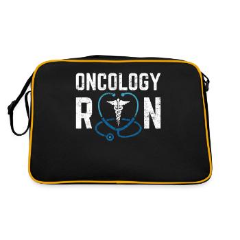 Oncology Doctor Oncology Nurse Cancer Care Oncolog - Retro Bag - black/gold - Back