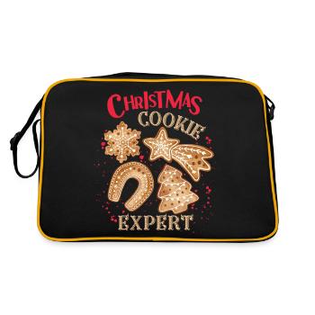 Biscuits de Noël, Biscuits de Noël, Pain d’épices - Sac Retro - noir/or - Dos