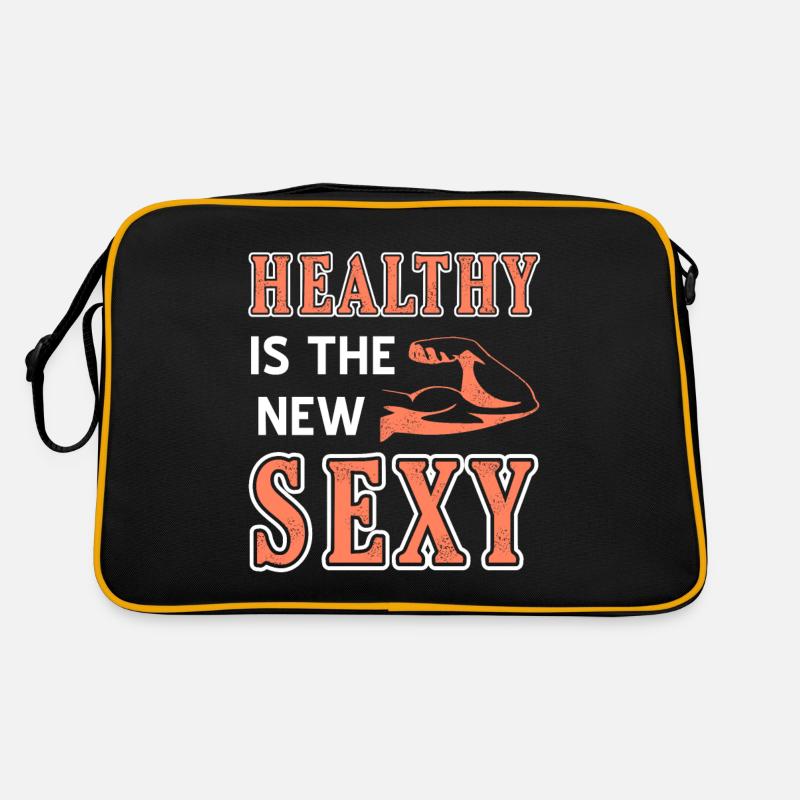 Healthy Is The New Sexy Retro Immune System Retro Bag