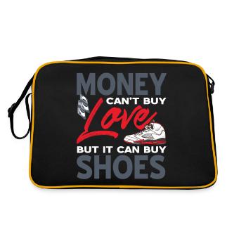 L’argent ne peut pas acheter l’amour mais il peut acheter des chaussures Baskets - Sac Retro - noir/or - Dos