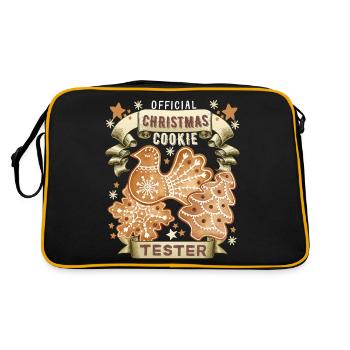 Biscuits de Noël, Biscuits de Noël, Pain d’épices - Sac Retro - noir/or - Dos