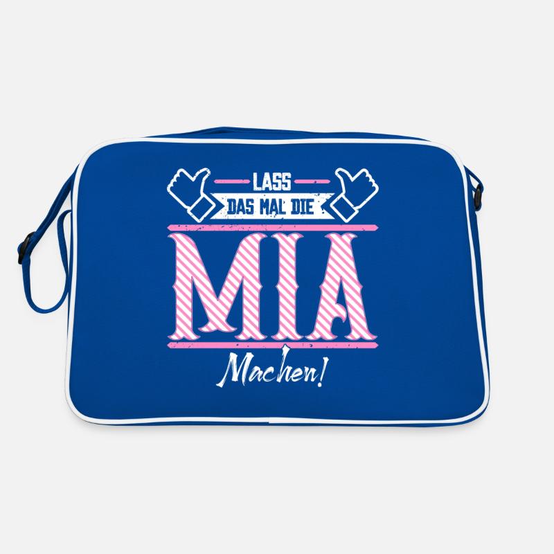 Mia Geschenkidee Geschenk Geburtstag Retro Tasche