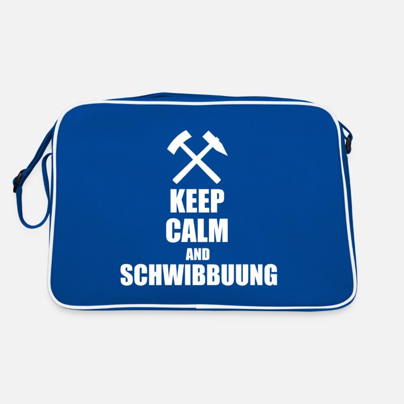 Erzgebirge Keep Calm Schwibbogen Retro Tasche