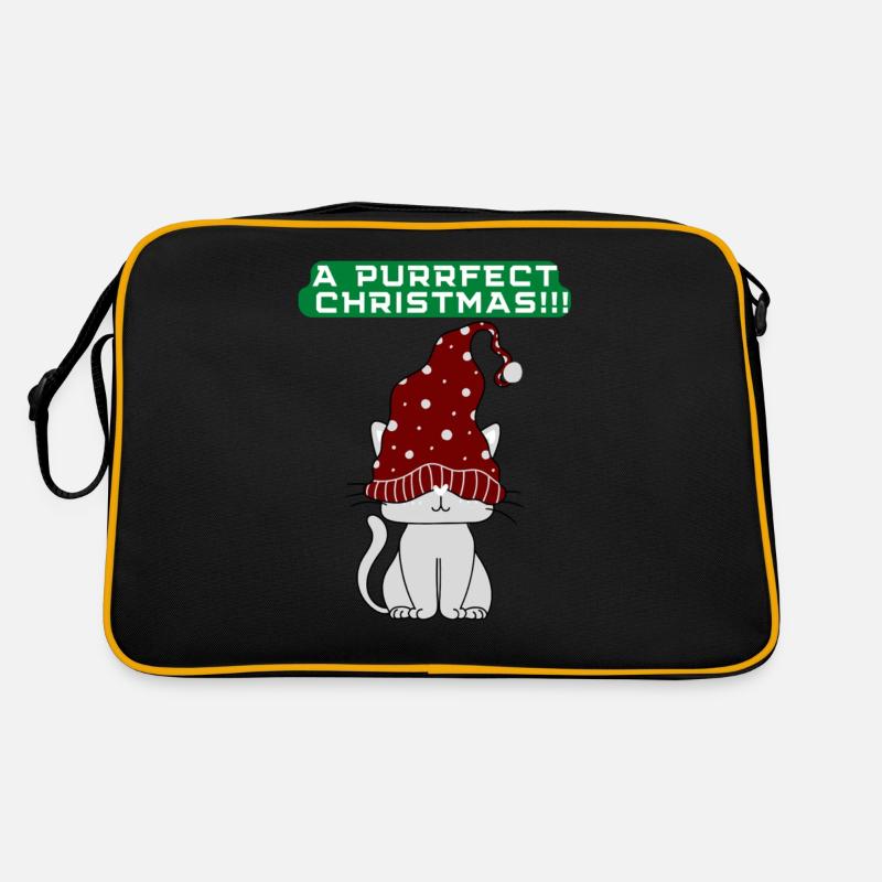 Christmas Tree Approaching Retro Bag