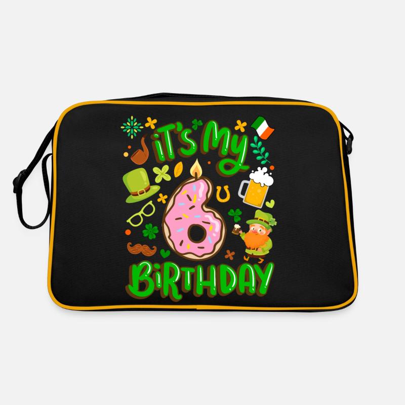 C’est mon beignet de vacances de 6 ans. Sac Retro