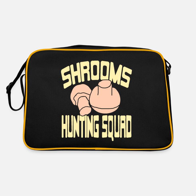 Escouade de chasse aux champignons rétro cool Sac Retro