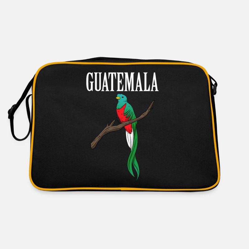 Guatemala Guatemalan Flagge DNA I Geschenk Retro Tasche