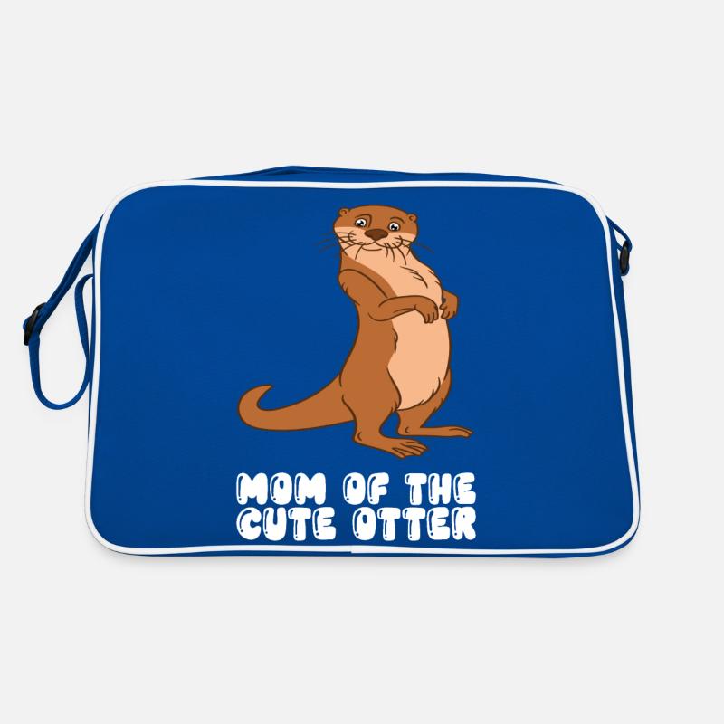 Niedliche Otter-Wortspiele Und Otter-Witze Retro Tasche