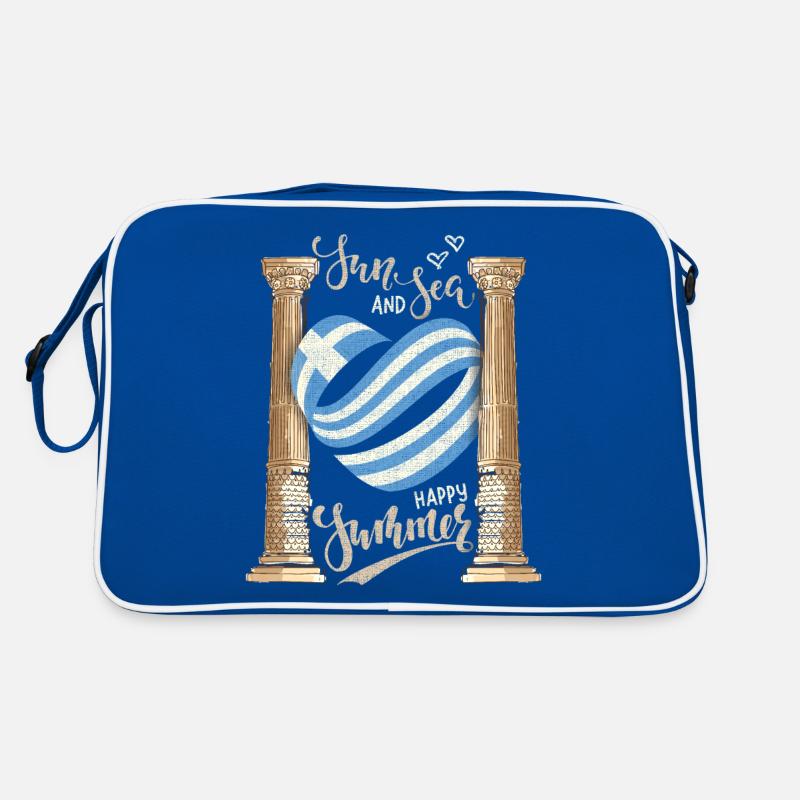 Soleil et Mer Grèce Vacances Ruines antiques Sac Retro