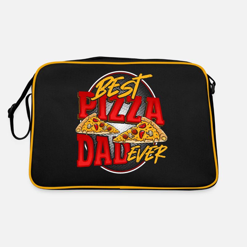 Pizza Making Design for the next Pizza Party Retro Bag