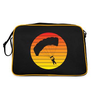 Paragleiter Parapente Gleitschirmfliegen - Sac Retro - noir/or - Dos