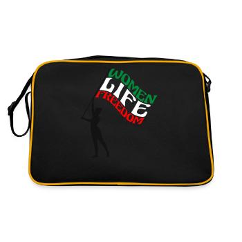 Cute Iranian Women - Women Life Freedom - Sac Retro - noir/or - Dos