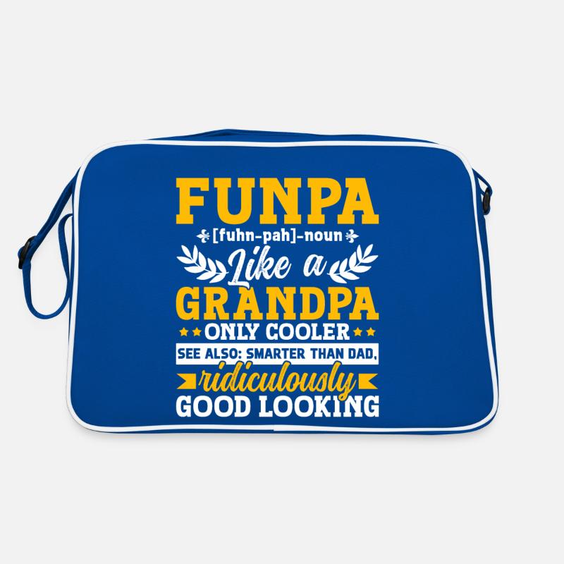 Funpa Definition Wie Ein Opa Nur Kühler Retro Tasche