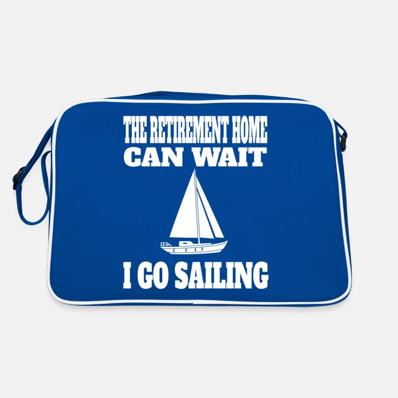 Sailing Sailing Dad Sailor Father Sail Boat Papa Retro Bag