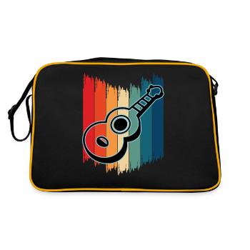 Ukuleles Vitage - Retro Bag - black/gold - Back