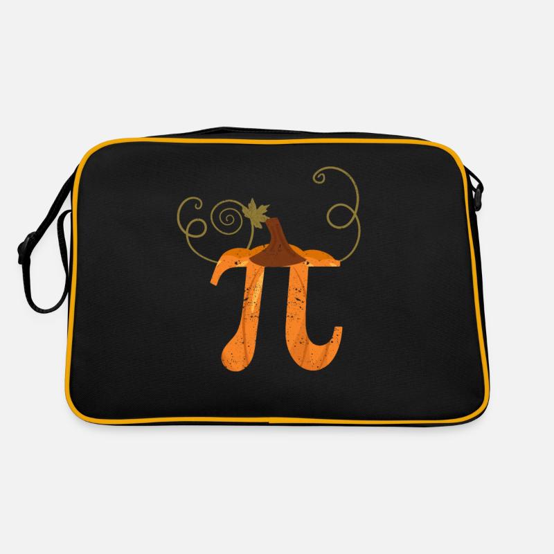 Pi Day Pumpkin Pike Math Drôle d’effrayant Sac Retro
