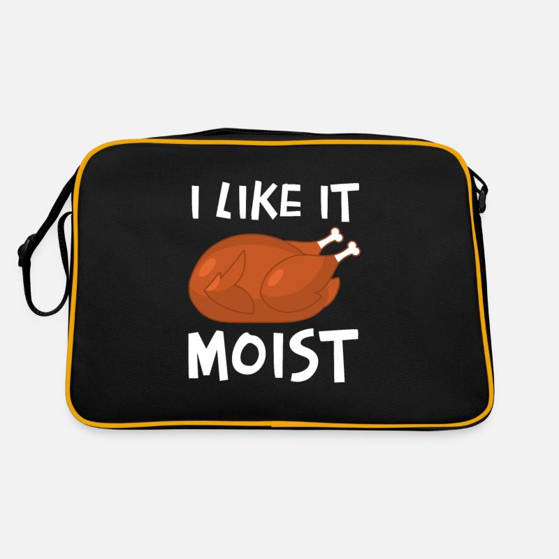 Ich mag es feucht Retro Tasche