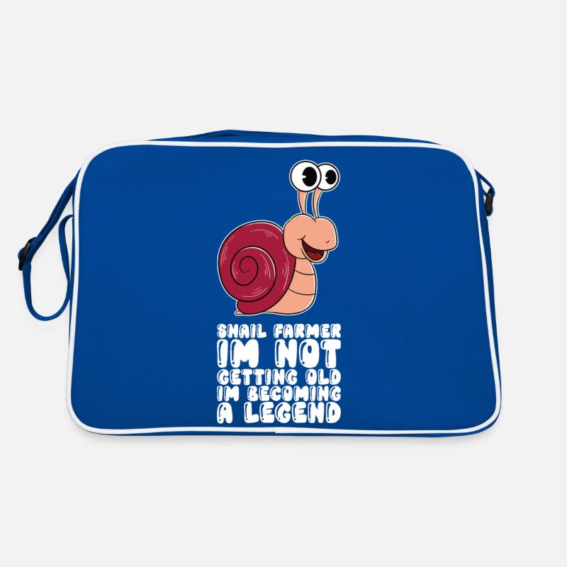 Snail farmer I'm not getting old Retro Bag