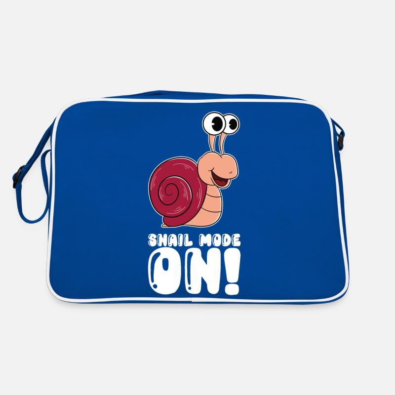 Mode escargot activé Sac Retro