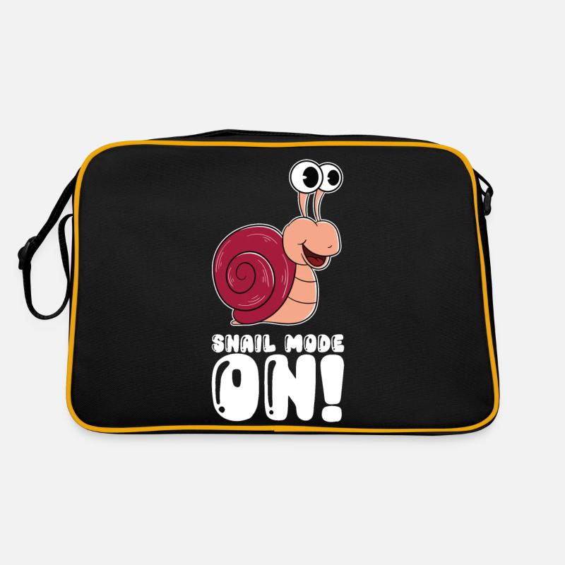 Mode escargot activé Sac Retro