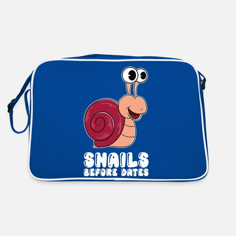 Snails before dates Retro Bag