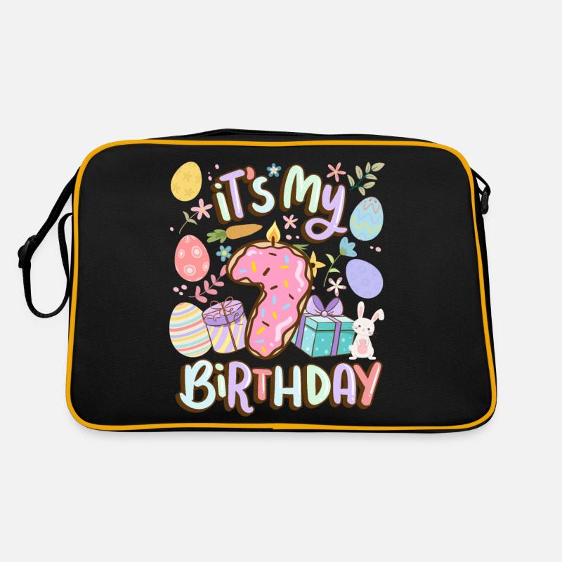 It's My 7 Birthday Easter Donut Holiday Retro Bag