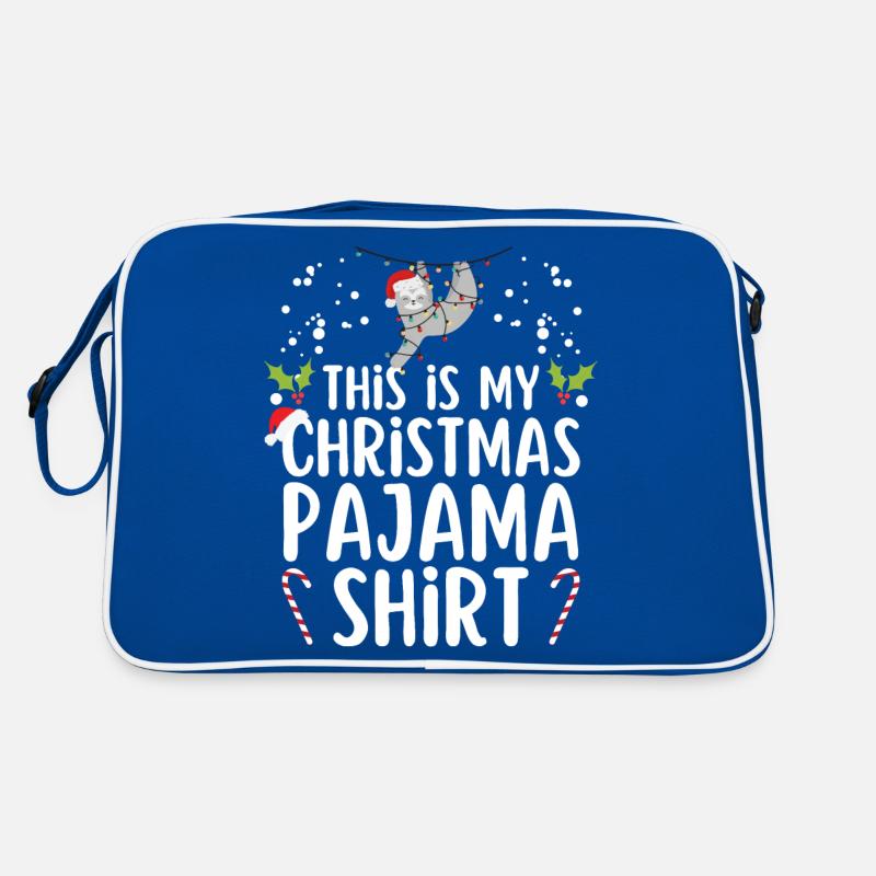 Pyjama de Noël Pyjama Chemise de nuit Sac Retro