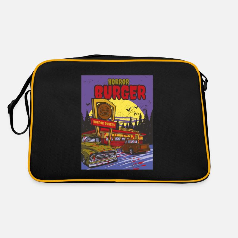 Horror-Burger Blut Horror-Burger Blut Inspiration Retro Tasche