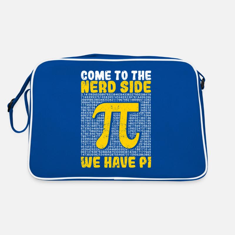 Come to the Nerd Page We Have Pi Day Math Nerd Retro Bag