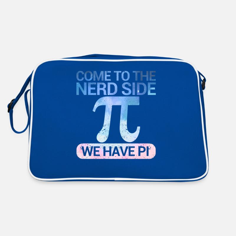 Venez à la page Nerd Nous avons Pi Day Math Nerd Sac Retro