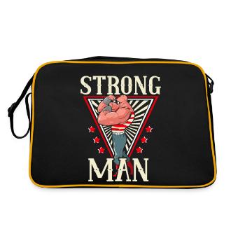 Circus Party Accessories - Strong Man - Retro Bag - black/gold - Back