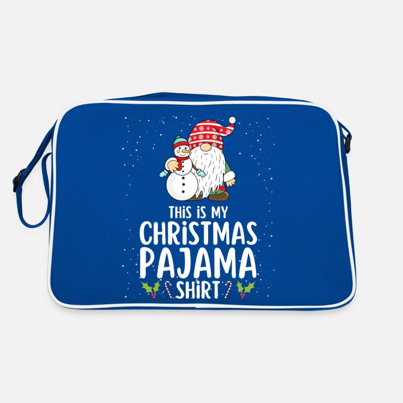 Pyjama de Noël Pyjama Chemise de nuit Sac Retro