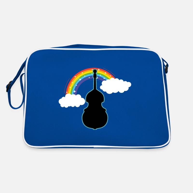Kontrabass Retro Tasche