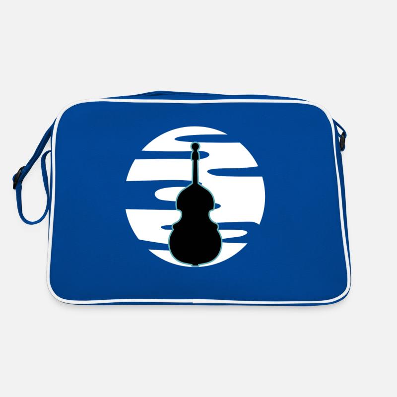 Kontrabass Retro Tasche