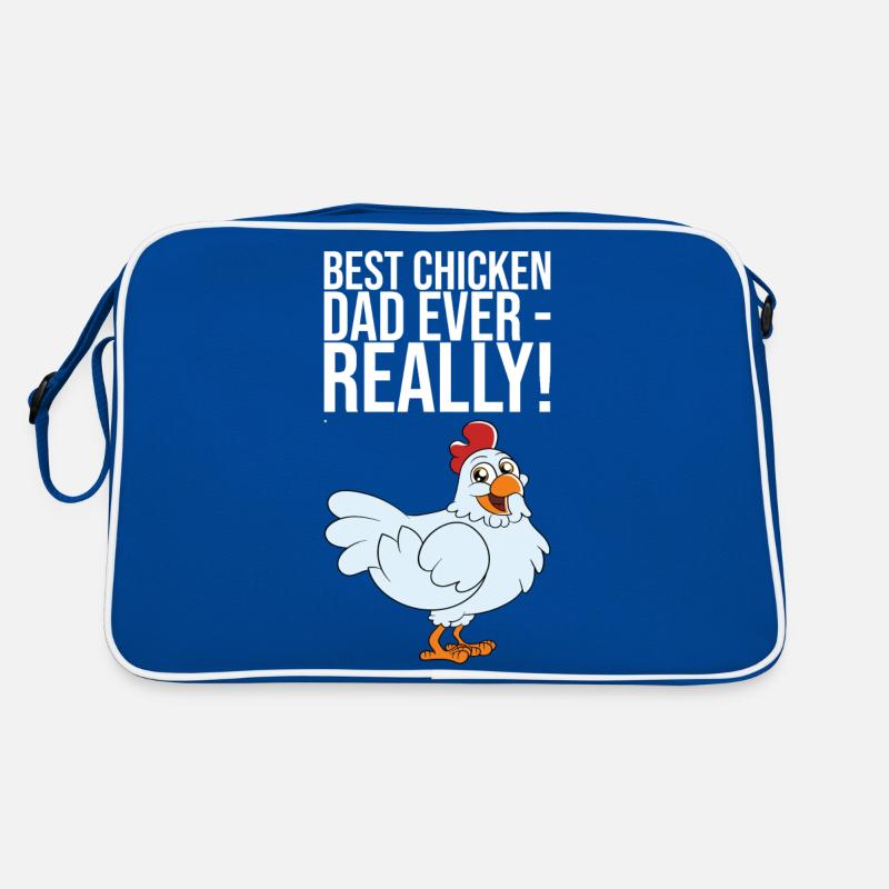 Best Chicken Dad Ever Really Retro Tasche