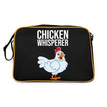 Chuchoteur de poulet - Sac Retro - noir/or - Dos