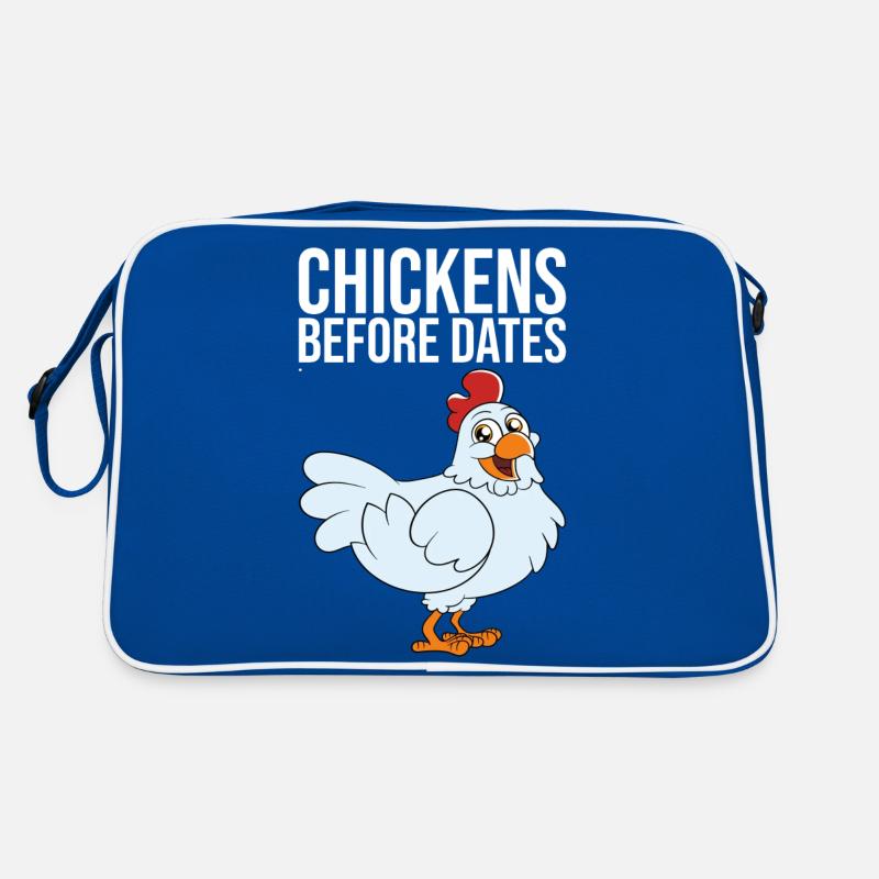 Chickens Before Dates Retro Bag
