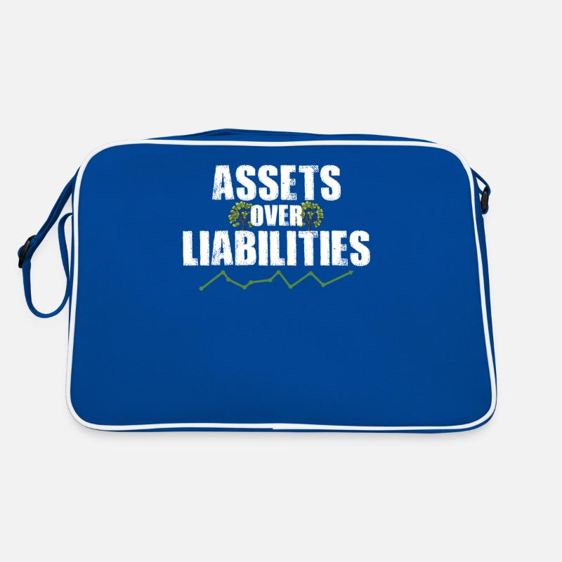 Actifs sur passifs Cool Comptabilité CPA jeu de mots Sac Retro