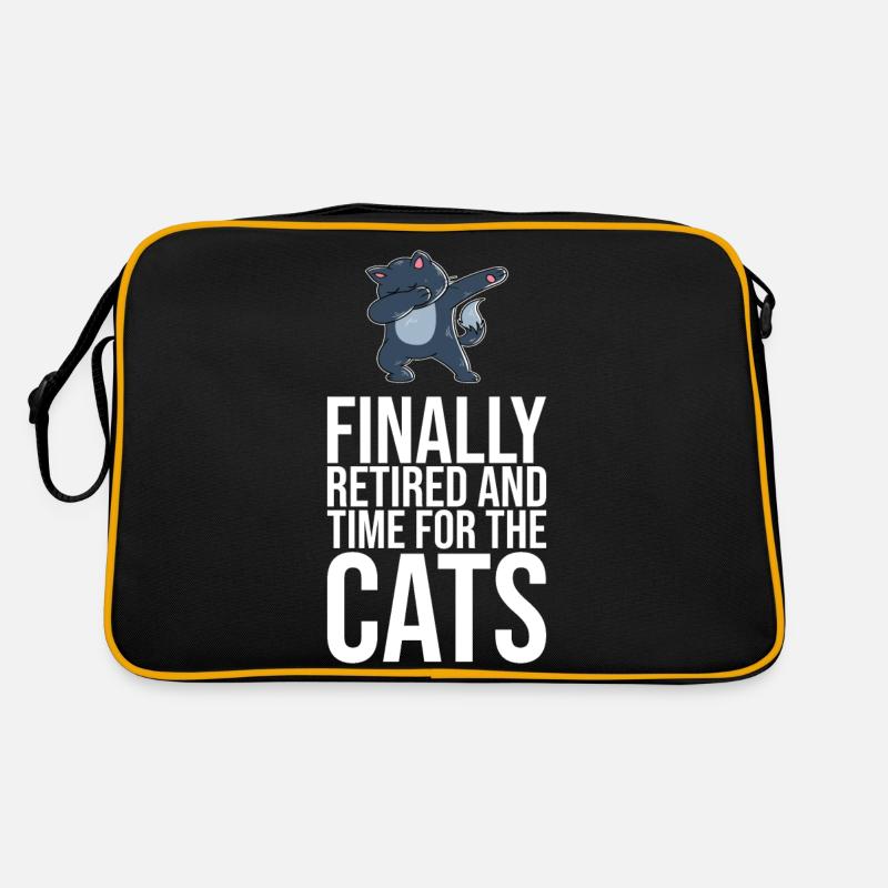 Dabbing Cat Funny Cat Retro Bag