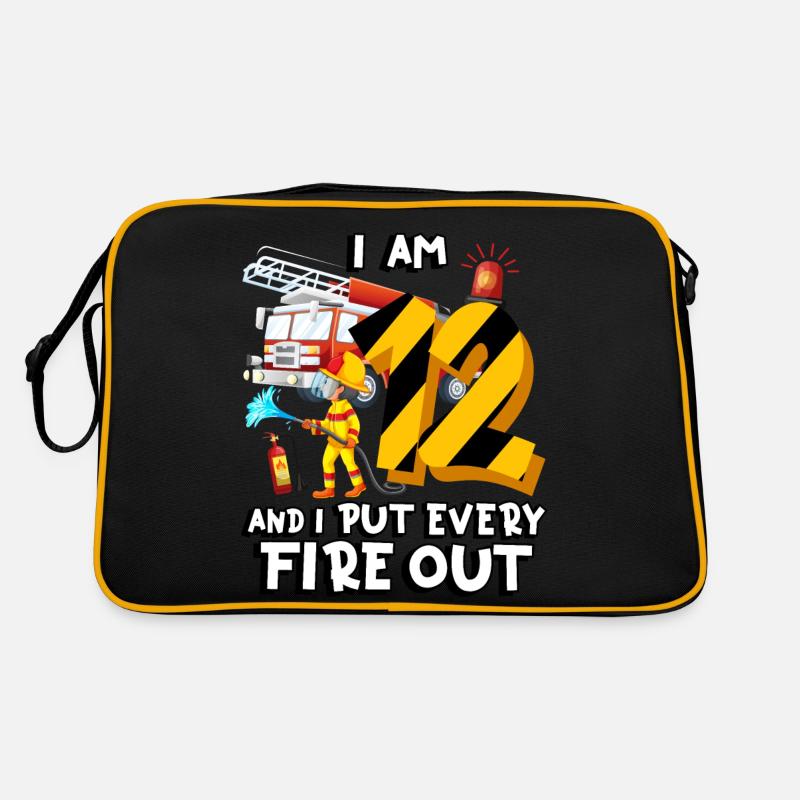 Pompier Pompiers J’ai 12 ans Sac Retro