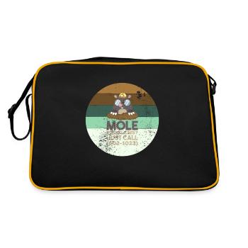 Chemistry Mole Problems - Retro Bag - black/gold - Back